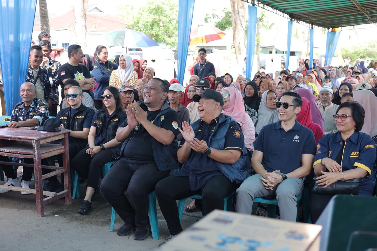 DPD AMPI Sumut & Medan Gelar Baksos Serta Pemeriksaan Kesehatan Gratis di Kampung Nelayan