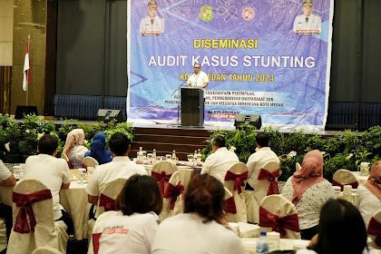 Buka Acara Diseminasi Audit Kasus Stunting, Plt Wali Kota Ingin Langkah Konkret Atasi Stunting di Medan