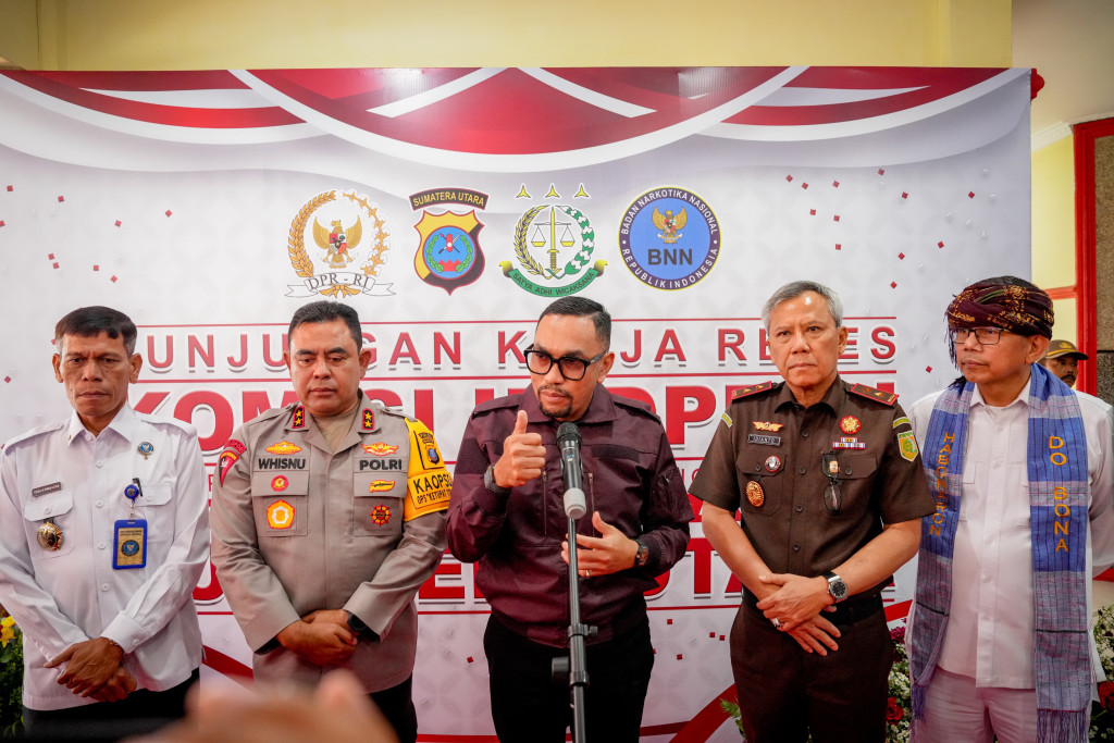 Komisi III DPR RI Apresiasi Kinerja Polda Sumut Tekan Kriminalitas